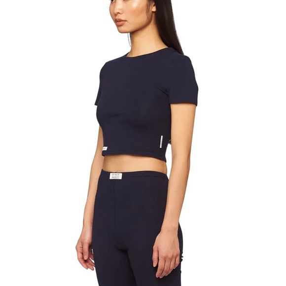 My Mum Made It Set in Navy or “Sodalite” T-shirt AND Shorts - Picture 2 of 4